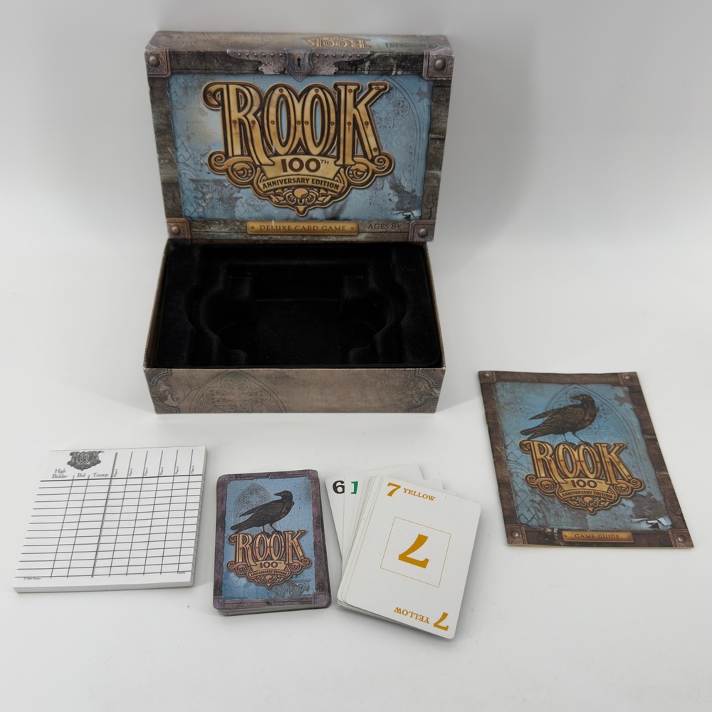 Rook 100th Anniversary Edition Deluxe Card Game 2006 Parker Brothers Hasbro